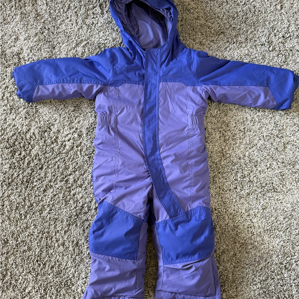 L.L.Bean one-piece snowsuit 2T